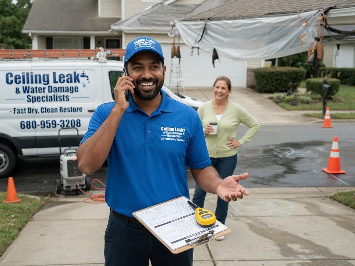 Ceiling Leak Cleanup Cobbs Creek, VA FAQs